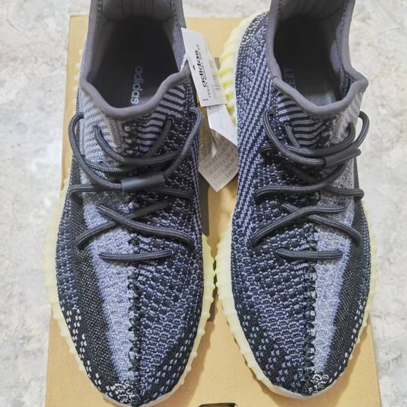 Adidas Yeezy Boost 350 V2 sports casual shoes Black Sesame FZ5000 size US10 - Picture 2 of 8